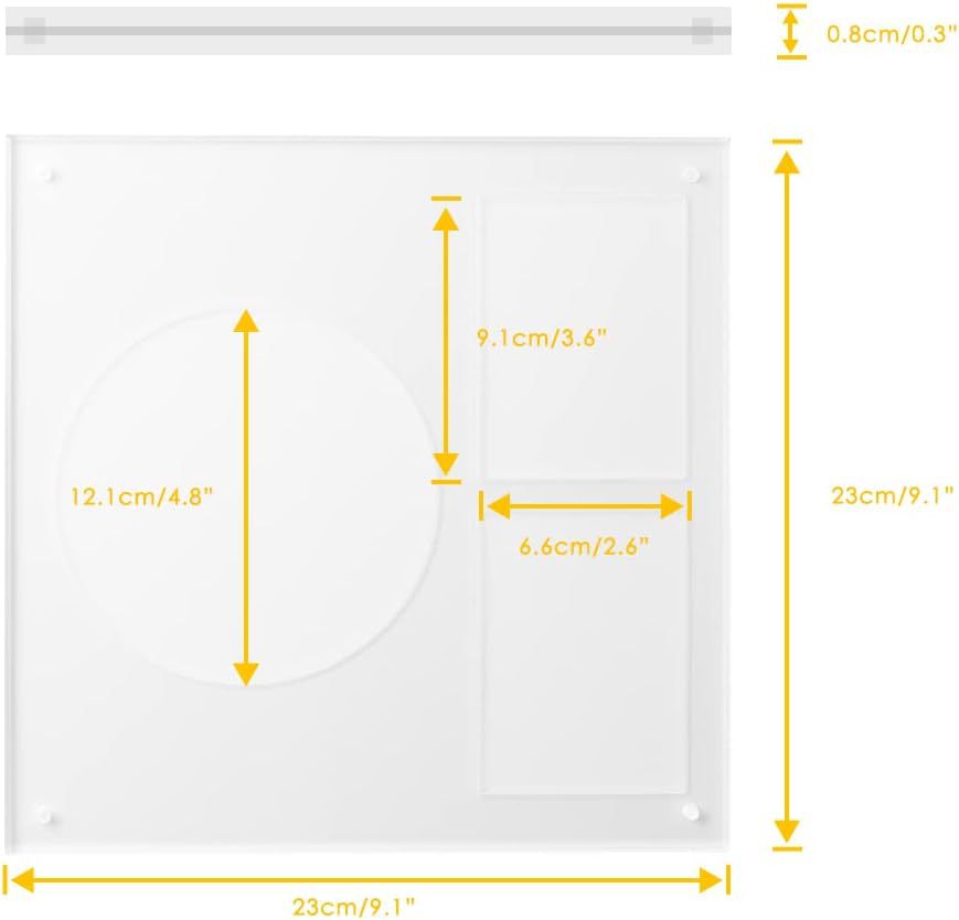 Customizable Acrylic CD & Vinyl Record Display Stand Kpop Album Organizer with Photocard Storage for Collectors