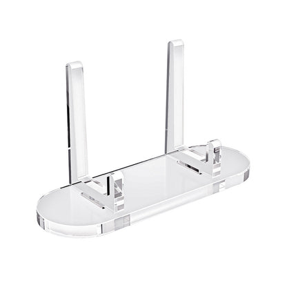 Clear Acrylic Anime Stand – Multi-Purpose Display for Badges, Pins, Keychains, and Figures