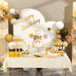 Acrylic Wedding Cake Stand, Transparent Round Multi-Layer Dessert Display Rack, Birthday Decoration Display