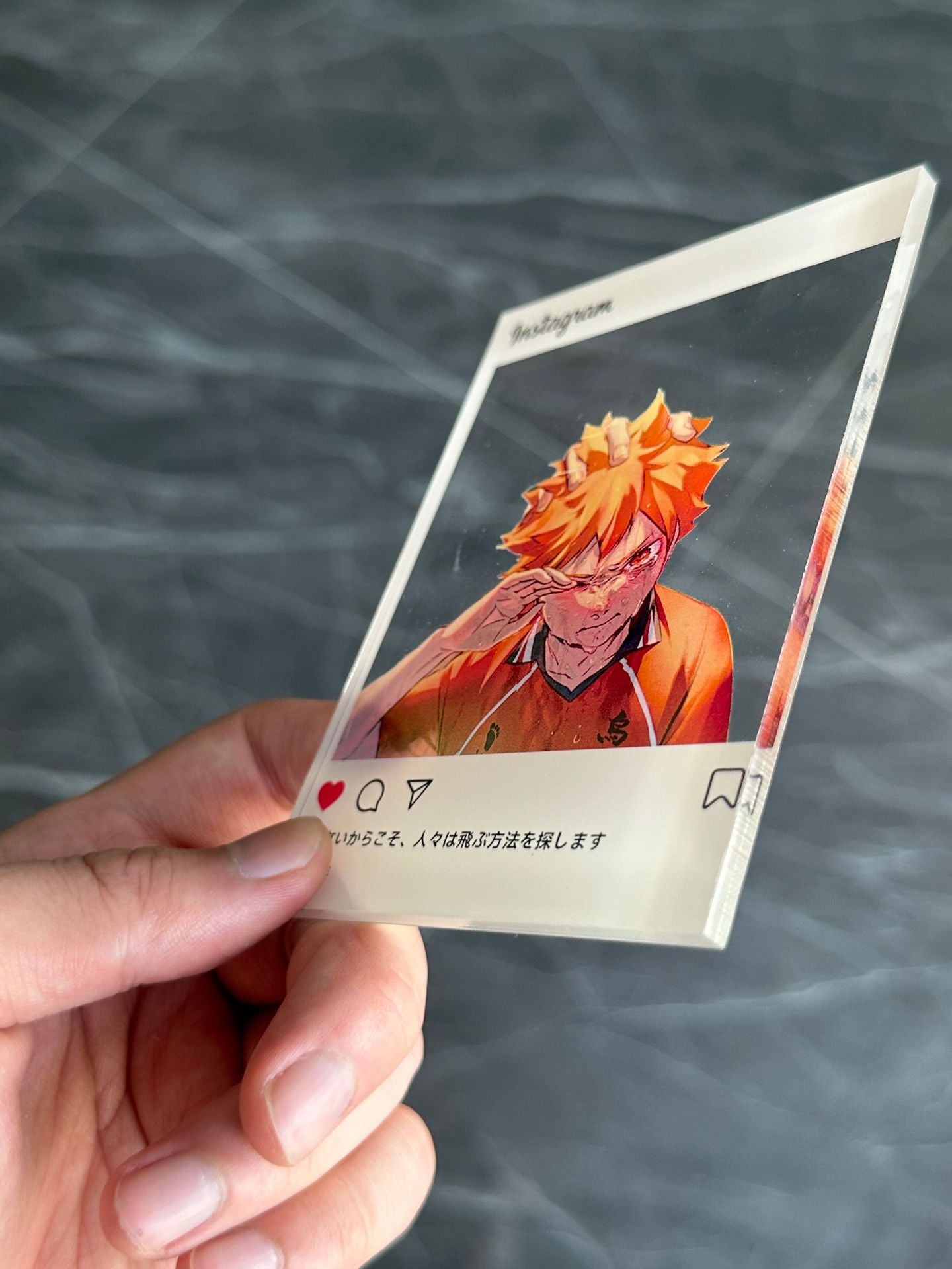 Acrylic Photo Card, Anime Kpop Star Group Photo Transparent Collectible Card