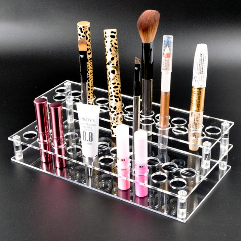41 Spaces Transparent Acrylic Lipsticks Holder-storage Cosmetic/Organizer Display/Showcase