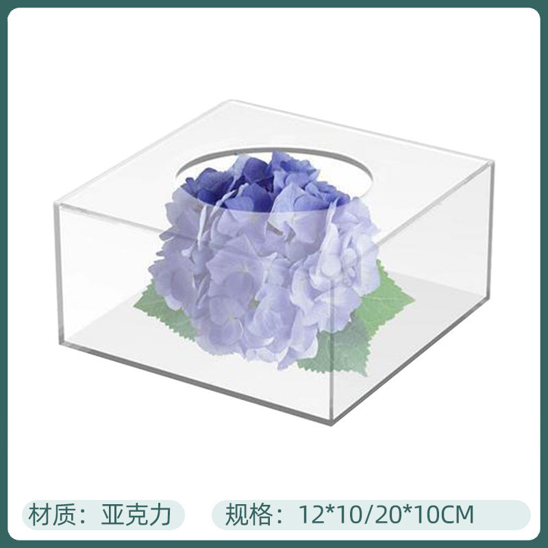 Acrylic Wedding Cake Stand, Transparent Round Multi-Layer Dessert Display Rack, Birthday Decoration Display