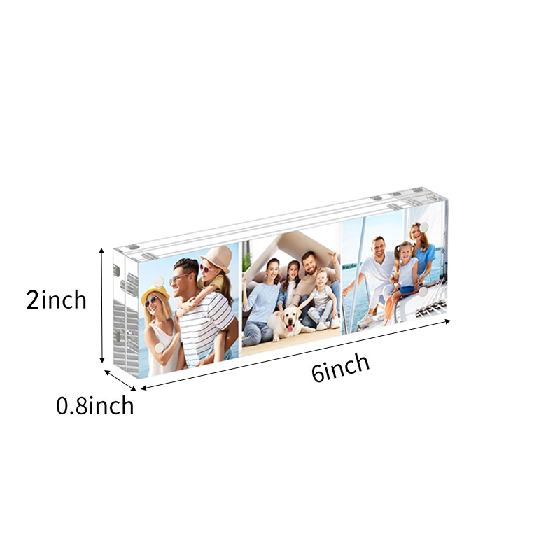 Acrylic Picture Frames Acrylic Photo Frame Magnetic Desktop Display Double Sided Acrylic Frame Freestanding Floating Frames