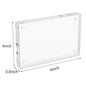 Acrylic Picture Frames Acrylic Photo Frame Magnetic Desktop Display Double Sided Acrylic Frame Freestanding Floating Frames