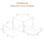 3 Pack Acrylic Display Boxes Cube Riser,Food Risers for Wedding ,Buffet Tables,Jewelry Display,for clothing storage.