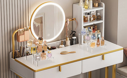 Display Stand Acrylic Riser,Perfume Organizer Clear Display Riser for Cupcake Dessert POP Figures Toy Tier Small Food Stand Risers for Display Makeup Step Cologne Skincare Lotion Cosmetics Fragrance