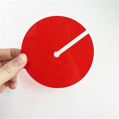 3.9 inch Creative Acrylic Rainbow Coasters, Coffee Tea Drink Mug Pads Bar Restaurant Shooting Props Cup Mat