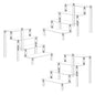 Display Stand Acrylic Riser,Perfume Organizer Clear Display Riser for Cupcake Dessert POP Figures Toy Tier Small Food Stand Risers for Display Makeup Step Cologne Skincare Lotion Cosmetics Fragrance