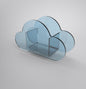 Acrylic storage box, creative cloud ornament, stationery pen holder and cosmetics organizer.